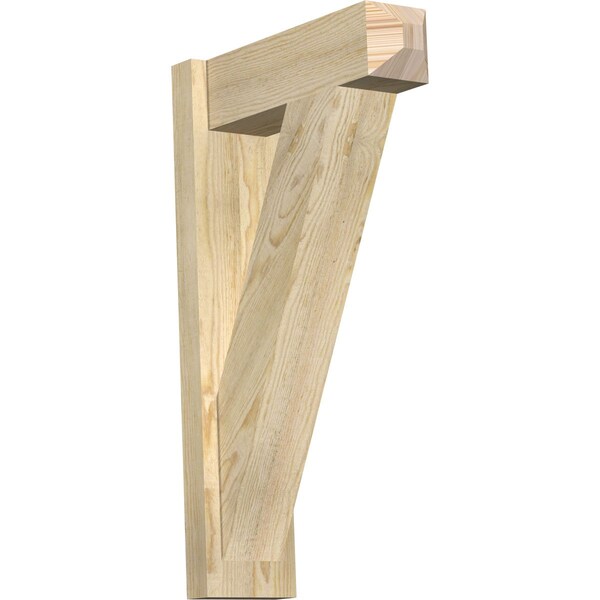 Ekena Millwork Traditional Rough Sawn Craftsman Outlooker, Douglas Fir, 6"W x 18"D x 30"H OUT06X18X30TRA04RDF - main